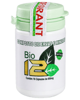 Bio 12 – Composto de Ervas e Minerais – 16 Cápsulas de 600mg