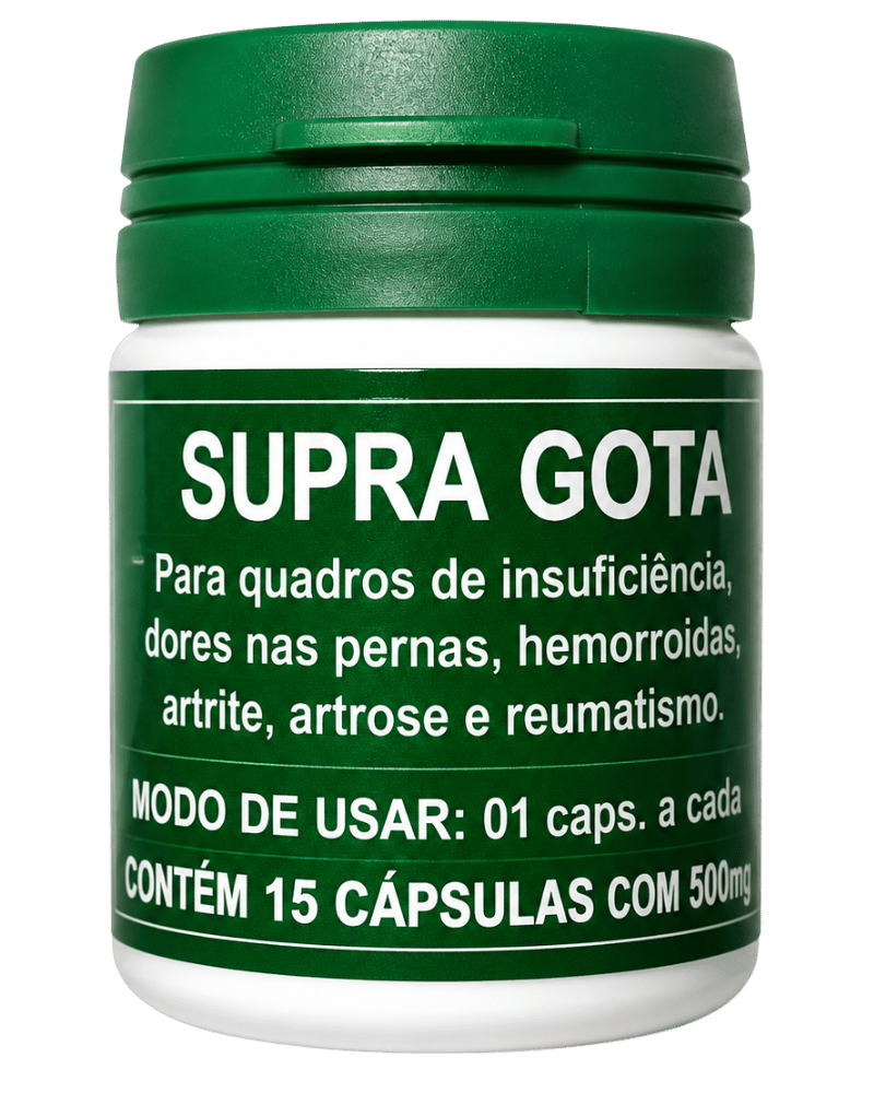 Supra Gota – 15 Cápsulas de 500mg